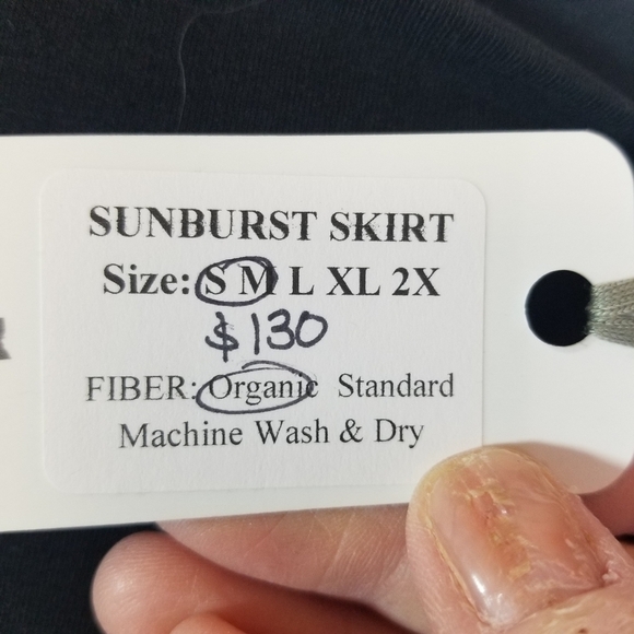 Kreative Mindz asymmetrical art to wear skirt new - Picture 12 of 12